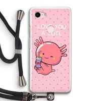 Love You A Lotl: Pixel 3 Transparant Hoesje met koord
