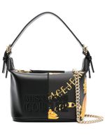 Versace sac porté épaule en cuir artificiel - Noir