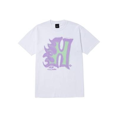 HUF Heat Wave S/S Tee Casual T-shirt Heren M