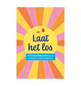 Laat het los inspiratiekaarten
