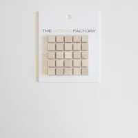 The Mosaic Factory Natural Stone Mozaiek Tegel Vierkant - Botticino Anticato Marmer Natural 305x305 mm