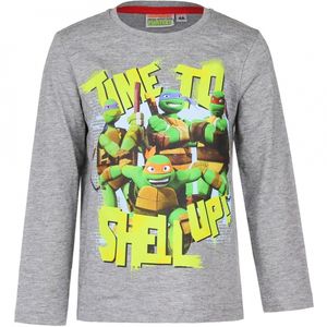 Grijze Ninja Turtles shirt voor kids