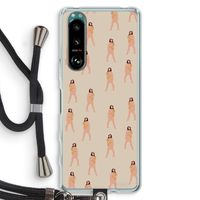 You're so golden: Sony Xperia 5 III Transparant Hoesje met koord