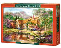 Castorland Twilight at Woodgreen Pond 3000 stukjes - thumbnail