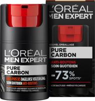 Loreal L'Oréal Paris Men Expert Pure Carbon Hydraterende & Matterende Gel Dagcrème - 50 ml - Vette Huid
