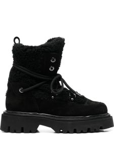 Casadei bottines en daim - Noir
