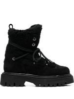 Casadei bottines en daim - Noir