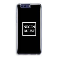 Negenduust black: Honor 9 Transparant Hoesje