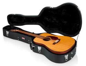 Gator Cases GWE-DREAD12 houten koffer voor 12-snarige dreadnought westerngitaar