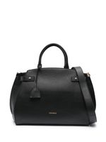 Coccinelle logo-stamp leather bag - Noir - thumbnail