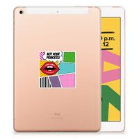 Apple iPad 10.2 | iPad 10.2 (2020) | 10.2 (2021) Leuke Siliconen Hoes Popart Princess - thumbnail