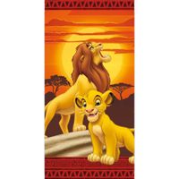 Disney The Lion King Strandlaken Mufasa & Simba - 70 x 140 cm - Katoen - thumbnail