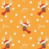 Kerst inpakpapier rol - 15x - oker geel - papier - 250 x 70 cm - cadeaupapier - kerstcadeaus
