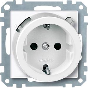 Merten 233819 Inzetstuk System M Polar-wit