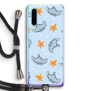 Manta: Huawei P30 Transparant Hoesje met koord