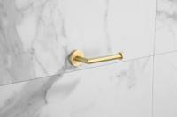 Saniclear Brass toiletrol houder geborsteld messing mat goud