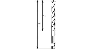 Bosch Accessories 2608595520 Hout-spiraalboor 4 mm Gezamenlijke lengte 88 mm 1/4 (6.3 mm) 1 stuk(s)