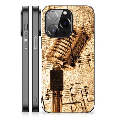 iPhone 14 Pro Silicone Back Case Bladmuziek