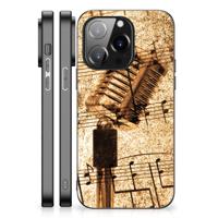 iPhone 14 Pro Silicone Back Case Bladmuziek