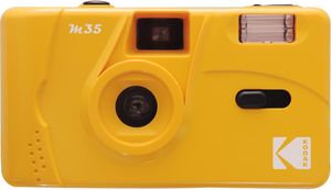 Kodak M35 Compacte camera (film) 35 mm Geel