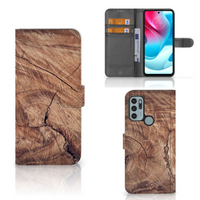 Motorola Moto G60s Book Style Case Tree Trunk - thumbnail