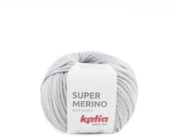 Katia Super Merino 009 Parelachtig licht grijs