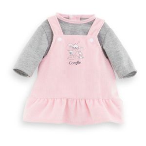 Corolle mon grand poupon - poppenjurk met shirt, 36cm