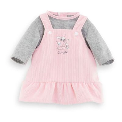Corolle mon grand poupon - poppenjurk met shirt, 36cm