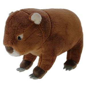 Cornelissen Wombat knuffel - 20 cm - bruin - pluche knuffels