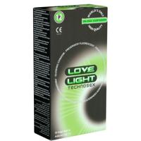 TechnoSex Love Light Lichtgevende Condooms (doosje 3 Stk) 12 stuks TechnoSex Love Light Lichtgevende Condooms (doosje 3 Stk) 12 stuks