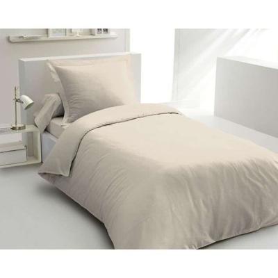 LOVELY HOME DEKBEDSET - 140x200 cm - 100% KATOEN - CRÈME BEIGE