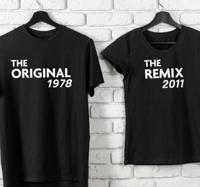 Vaders en zonen tshirts El origineel en remix