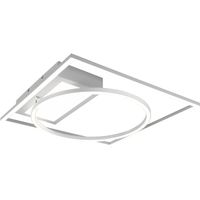 LED Plafondlamp - Plafondverlichting - Trion Dowino - 33W - Aanpasbare Kleur - Afstandsbediening - Dimbaar - Vierkant -