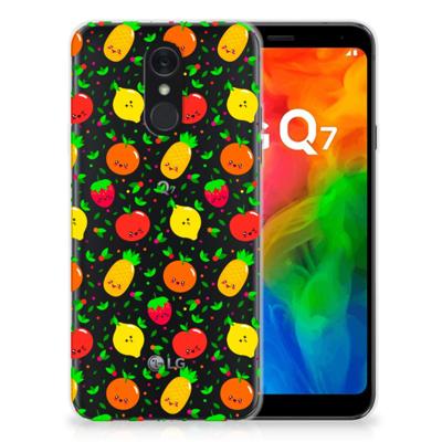 LG Q7 | Siliconen Case | Fruits