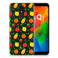 LG Q7 | Siliconen Case | Fruits