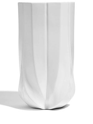 Zaha Hadid Design vase Braid en porcelaine - Blanc