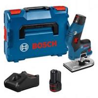 Bosch Professional GKF 12V-8 kantentrimmer met 2 x 3,0 Ah accu's, in Lboxx - 06016B0000