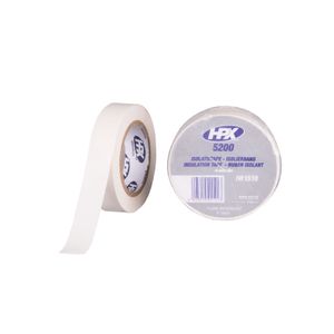 HPX PVC isolatietape | Wit | 15mm x 10m - IW1510 | 120 stuks IW1510
