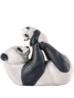 Lladró figurine Mommy Panda - Noir