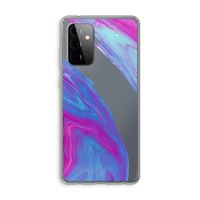 Zweverige regenboog: Samsung Galaxy A72 Transparant Hoesje