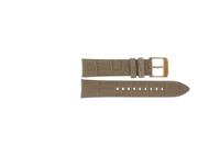 Horlogeband Michael Kors MK2388 Leder Beige 20mm