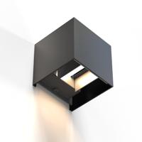 Hama led-wandlamp voor binnen en buiten wifi app- en spraakbesturing zwart - thumbnail