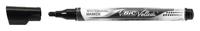 Whiteboardmarker bic liquid rond m zwart | 12 stuks