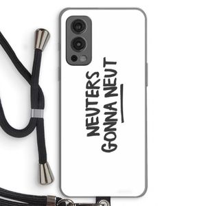 Neuters: OnePlus Nord 2 5G Transparant Hoesje met koord