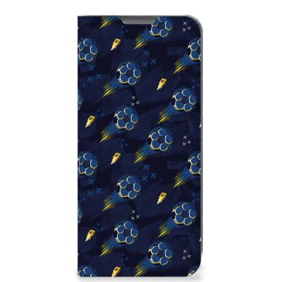 Hoesje met Magneet voor OPPO A77 5G | A57 5G Voetbal Hoesje met Magneet voor OPPO A77 5G | A57 5G Voetbal