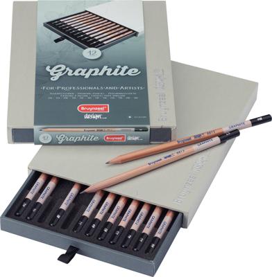 Bruynzeel Design Graphite Box - 12 Stuks