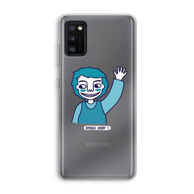 Zwaai: Samsung Galaxy A41 Transparant Hoesje
