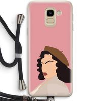 Confidence: Samsung Galaxy J6 (2018) Transparant Hoesje met koord