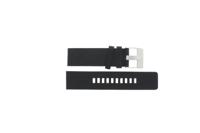 Horlogeband Diesel DZ4361 / Ironside Leder Zwart 24mm