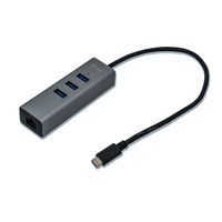 i-tec Metal USB-C HUB 3 Port + Gigabit Ethernet Adapter - thumbnail